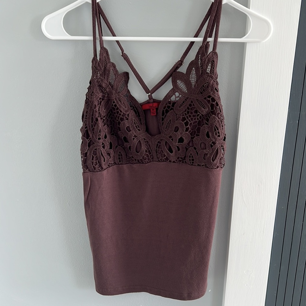 BKE crochet Cami Tank Top Size Medium